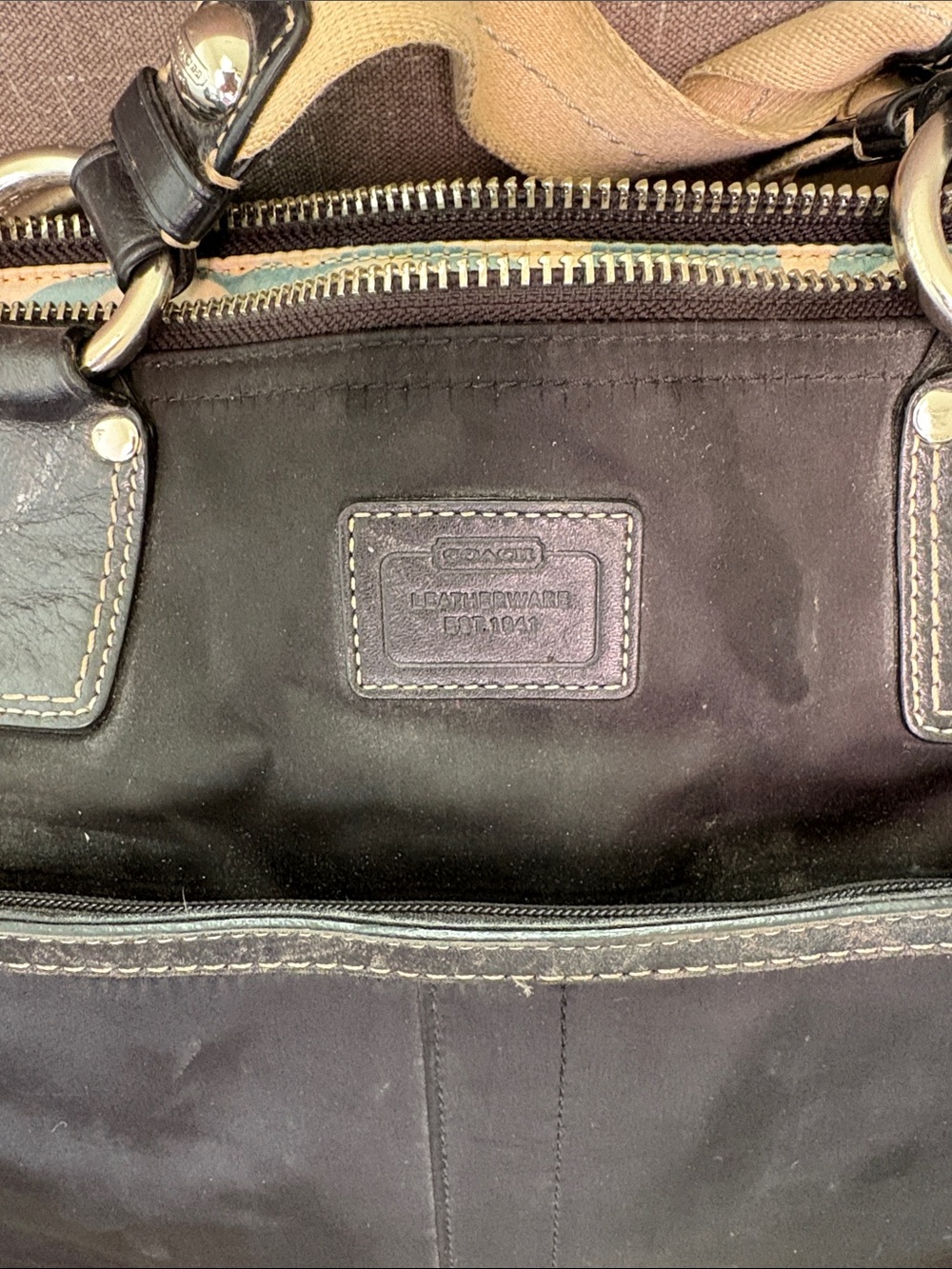 Coach Hampton Diaper Bag with Changing Pad - Picture 2 of 16